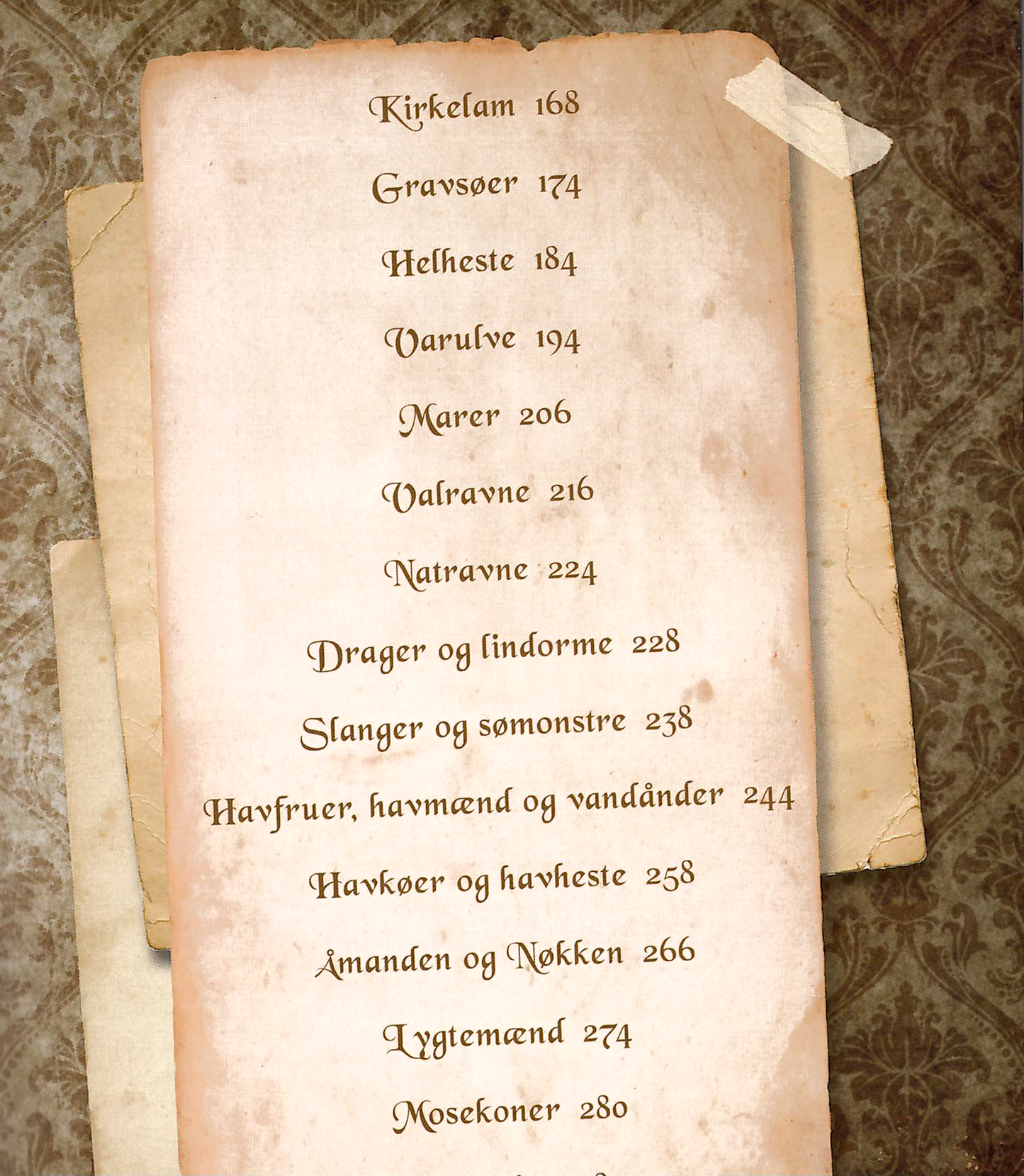 Danmarks Magiske Væsener Og Fabeldyr