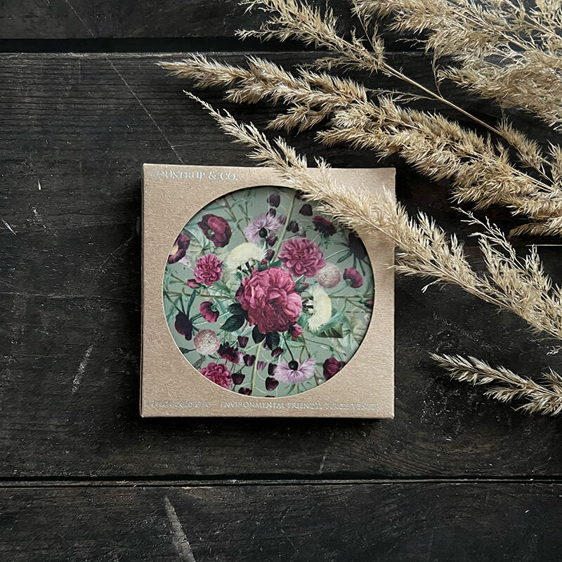 Glasbrik 4-pak. -Blossom Garden