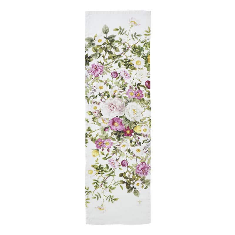 Bordløber -Rose flower garden