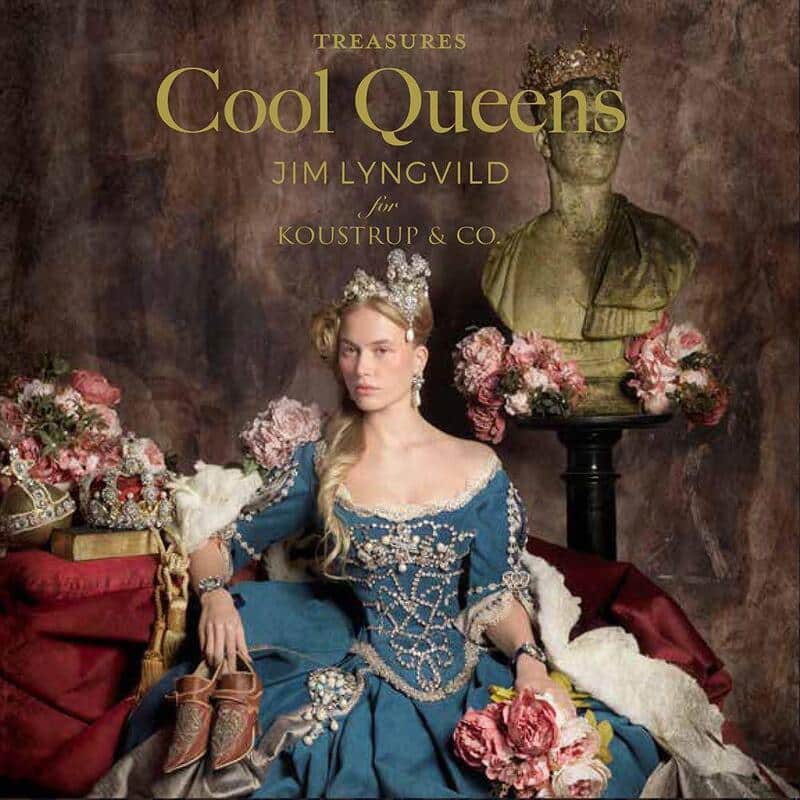 Cool queens kvadratisk kortmappe