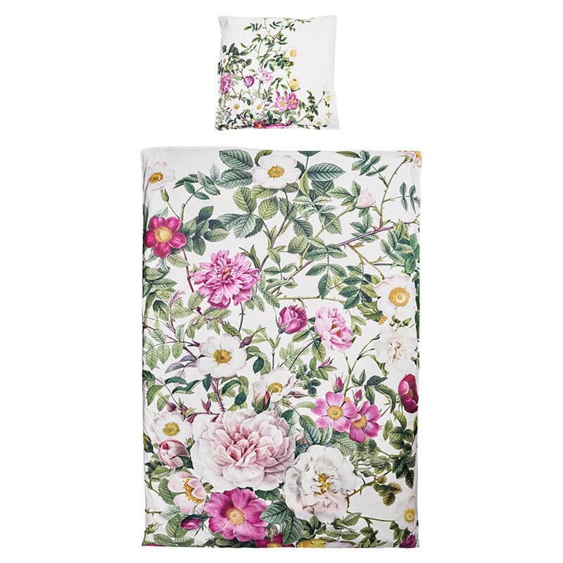 Sengesæt 140x200 cm. -Rose flower garden