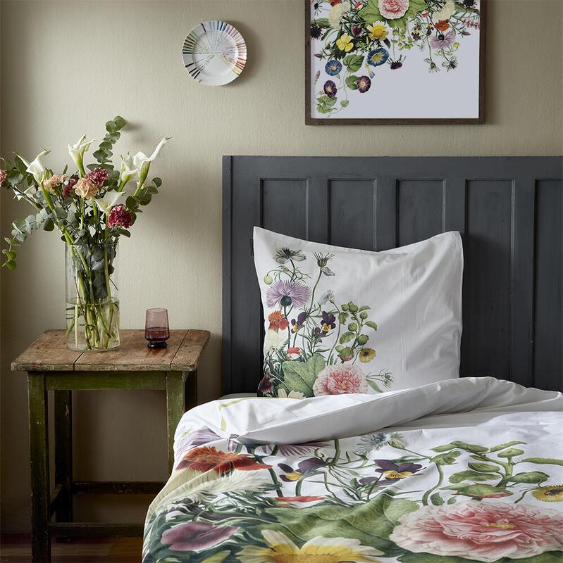 Sengesæt 140x220 cm. -Flower Garden