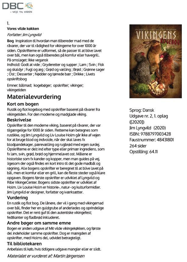 Vikingens kogebog