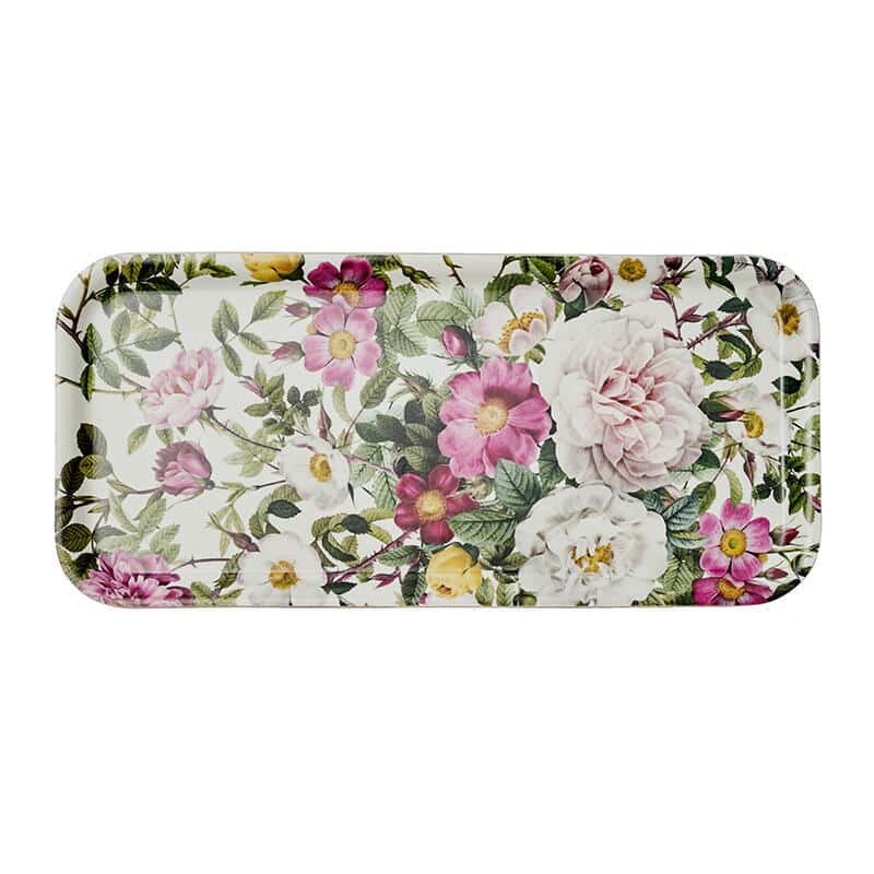 Bakke 32x15 cm. -Rose flower garden