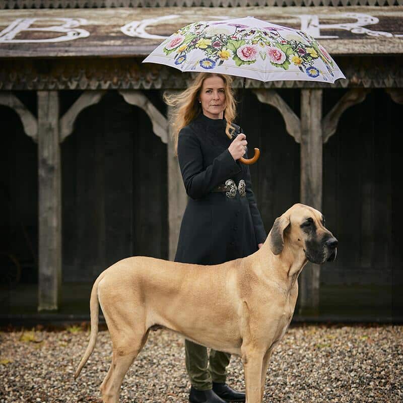 Paraply -Flower garden