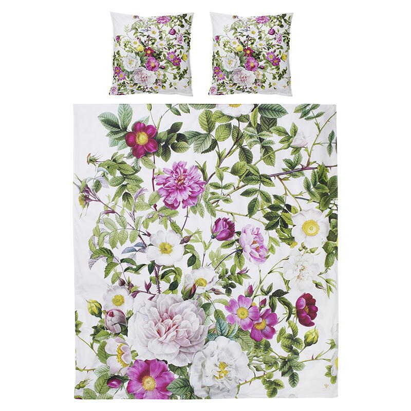 Sengesæt 200x220 cm -Rose flower garden