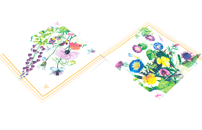 Servietter -Flower garden