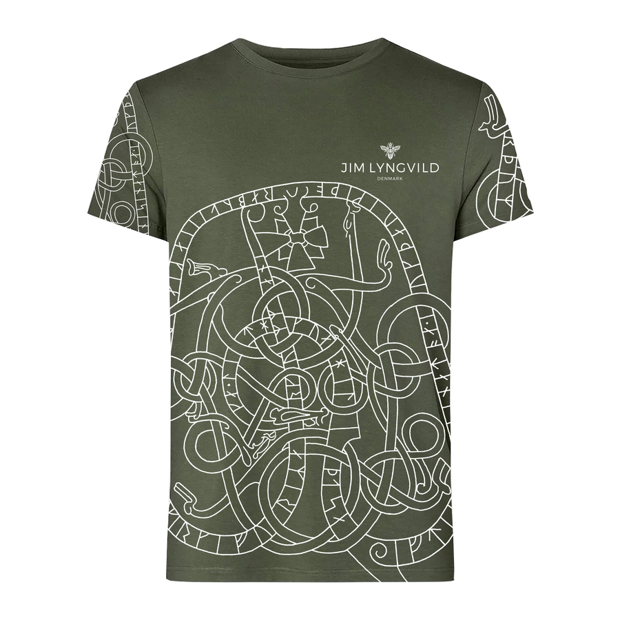 T-shirt med vikingemotiv